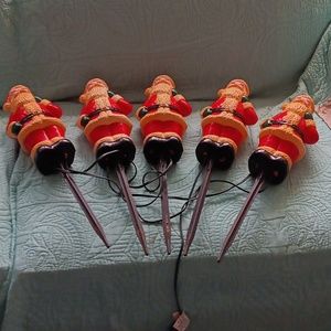 Vintage Santa's